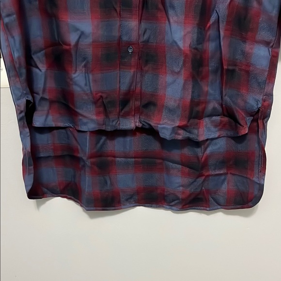 NWT Gentle Fawn Plaid Button-Up Shirt Dress - Picture 4 of 9